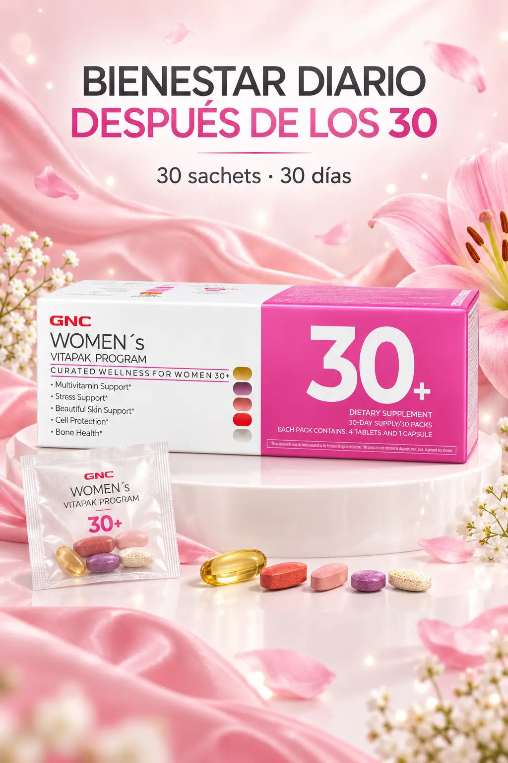 GNC Women's Vitapak Program 30+